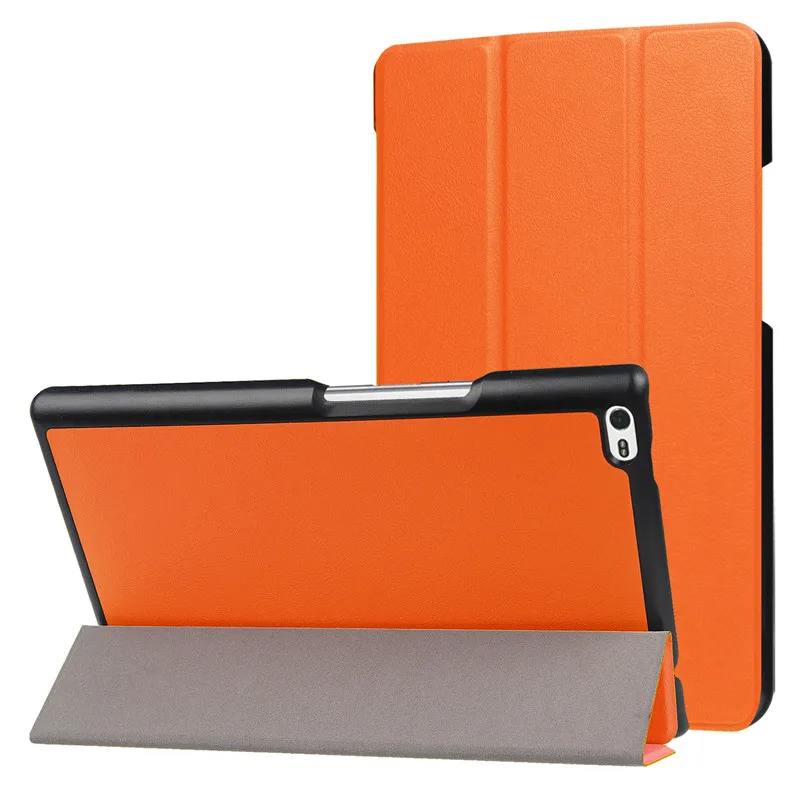 Slim PU Leather Case for Lenovo Tab 4 8 TB-8504F TB-8504N Cover Tablet Protective Shell Folio Stand Fundas Tab4 8504 Capas | Компьютеры и