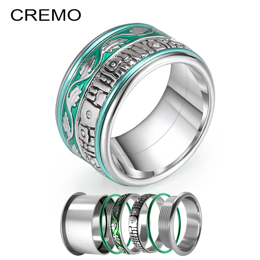 Женские кольца Cremo Arctic Symphony обручальные из нержавеющей стали Сменные аксессуары