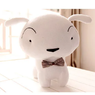 Pernycess прекрасный карандаш Shin-chan белый Lucky Shiro 25 см удерживающая Подушка Мягкая кукла подарок на день рождения мальчика