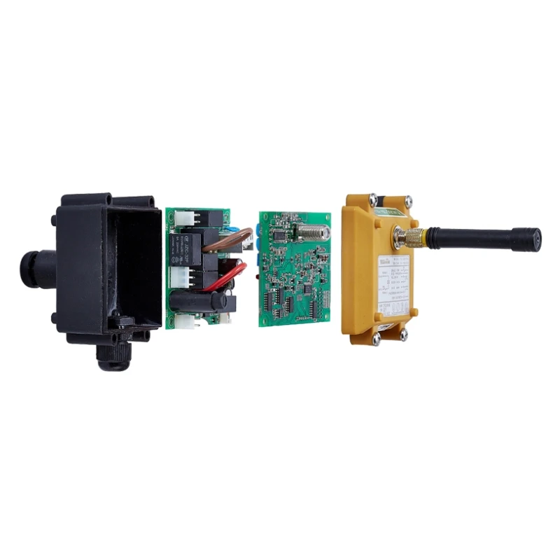 industrial wireless radio remote control F21-2D for hoist crane 2 transmitters and 1 receiver | Электроника
