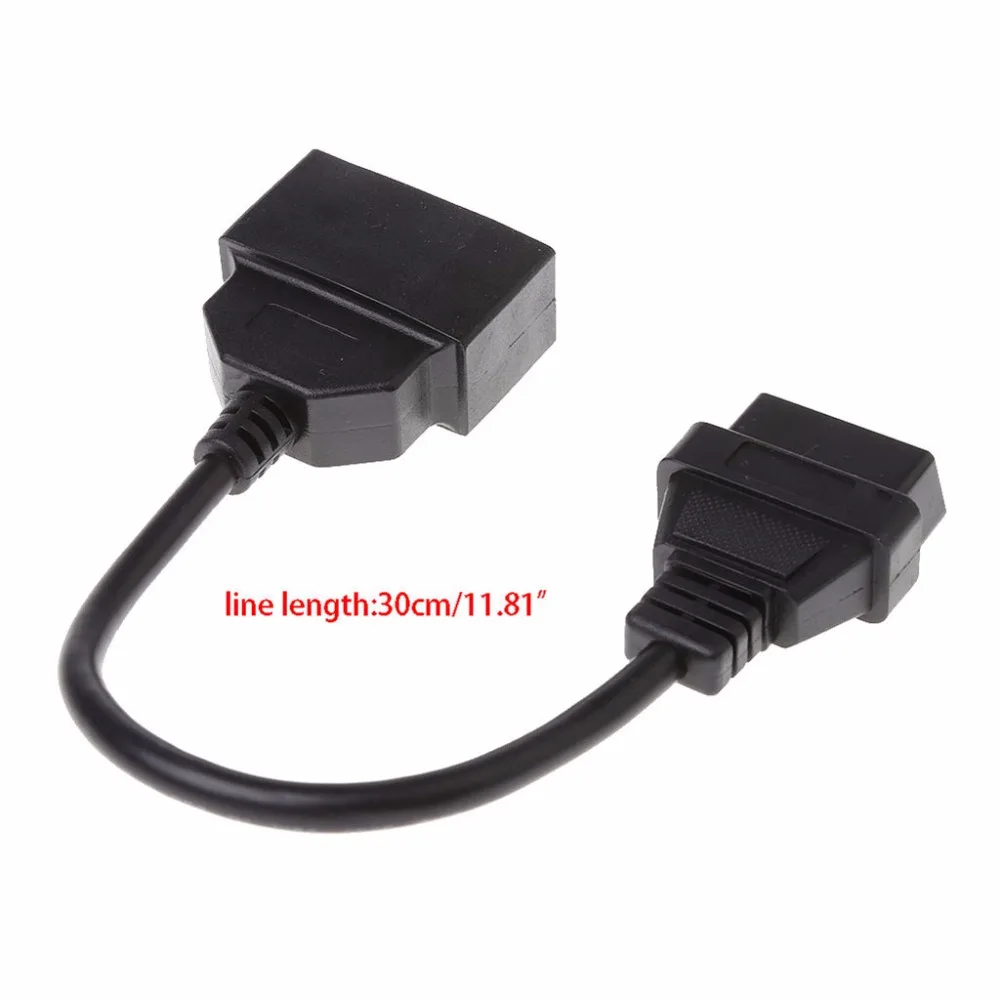 Новое поступление 20 см 22 Pin в 16 гнездовой разъем OBD2 адаптер для автомобильного