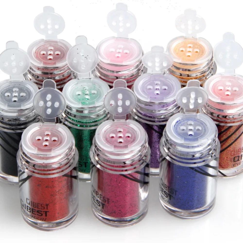 Diamond Glitter Eyeshadow 20 Colors Single Palette Illuminator Makeup Shimmer Metal Eye Shadow Shine Pigment Cosmetics #288863 |