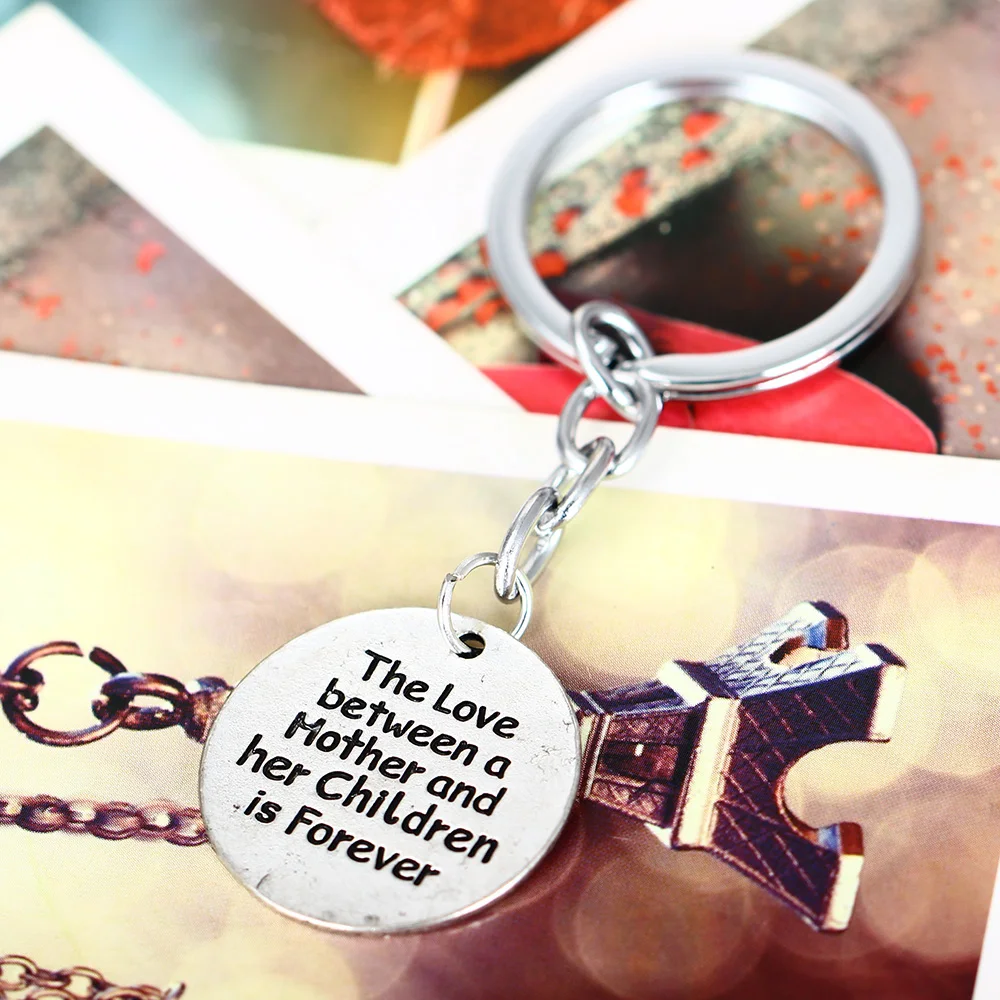 Брелки для ключей любовь между мамой и ее детьми|girl keyrings|key chain ringkey |