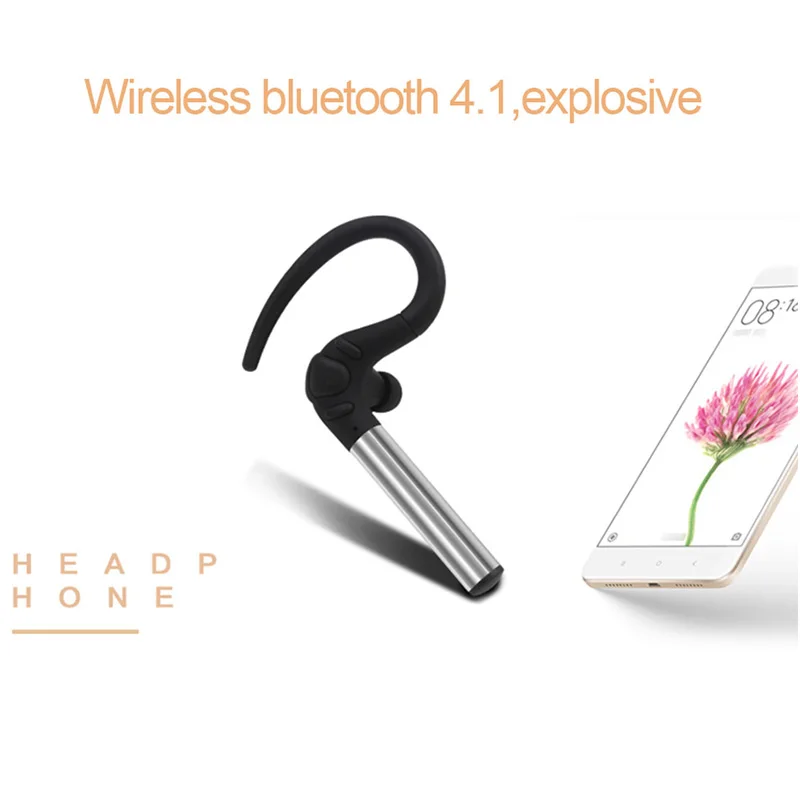 AMTERBEST беспроводные Bluetooth наушники стерео наушники спортивные гарнитуры с микрофоном Встроенный микрофон Handfree наушники для телефонов