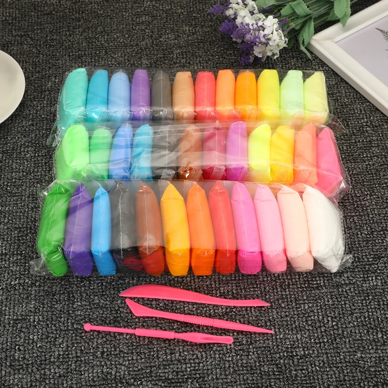 36 цветов Полимерная глина мягкая для моделирования Подарочная коробка детей