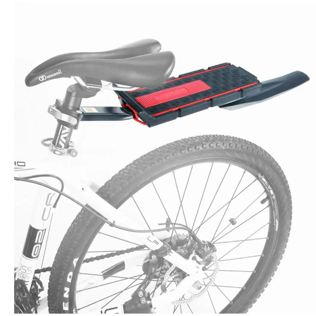 Aluminum Alloy Bike Rear Rack Quick About 0.6kg Removal 10kg Installation With Cycling Tail Fender | Спорт и развлечения