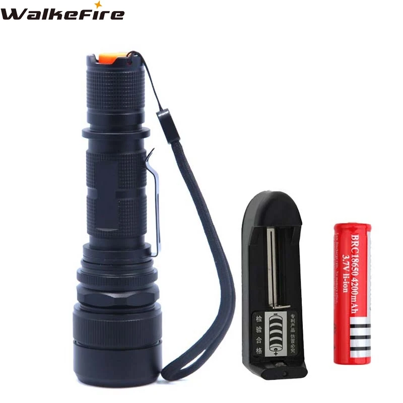 5 режимов 5000 люмен XM L светодиодный LED Масштабируемая регулируемая вспышка фонарь