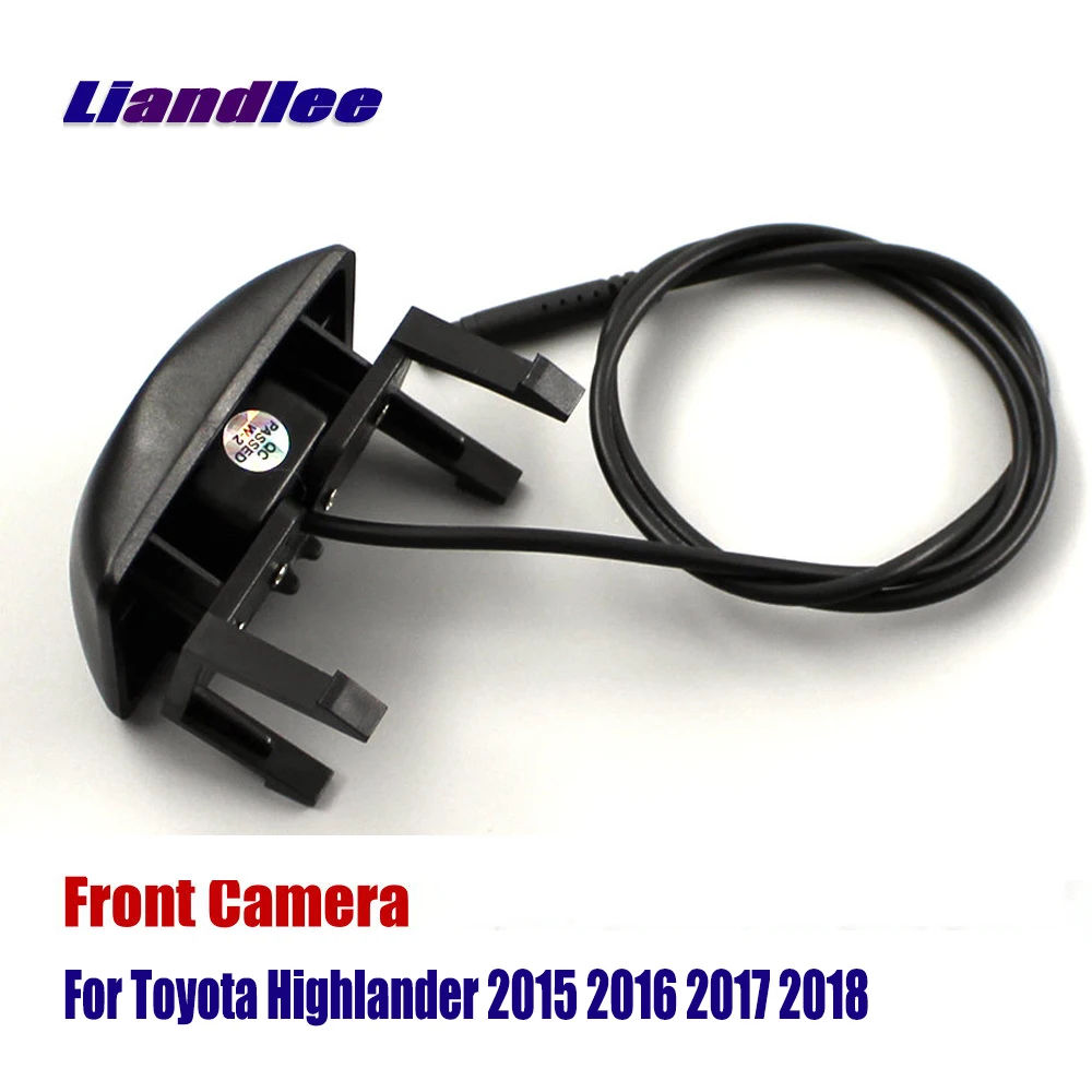 Liandlee Автомобильная камера переднего вида для Toyota Highlander 2015 2016 2017 2018 (не обратная