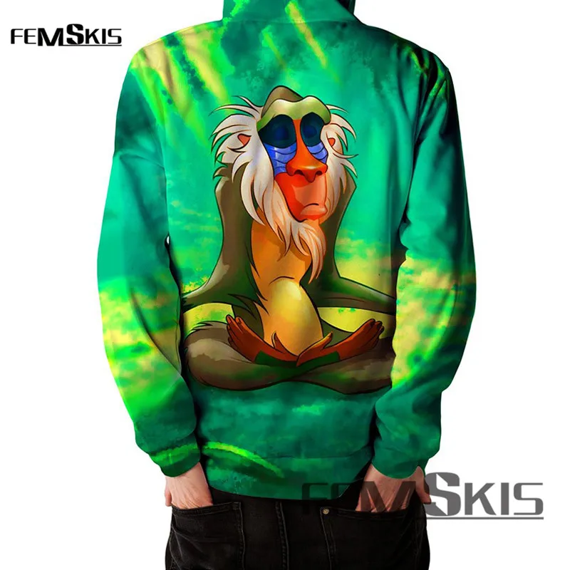 Одежда медитирующая Rafiki Hoodie Premium All Over Print Graphic Hoodies | Мужская одежда