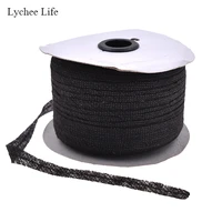 lychee life 100 meters non woven fabric fusible single side adhesive tape interlining cloth lining to prevent transformation