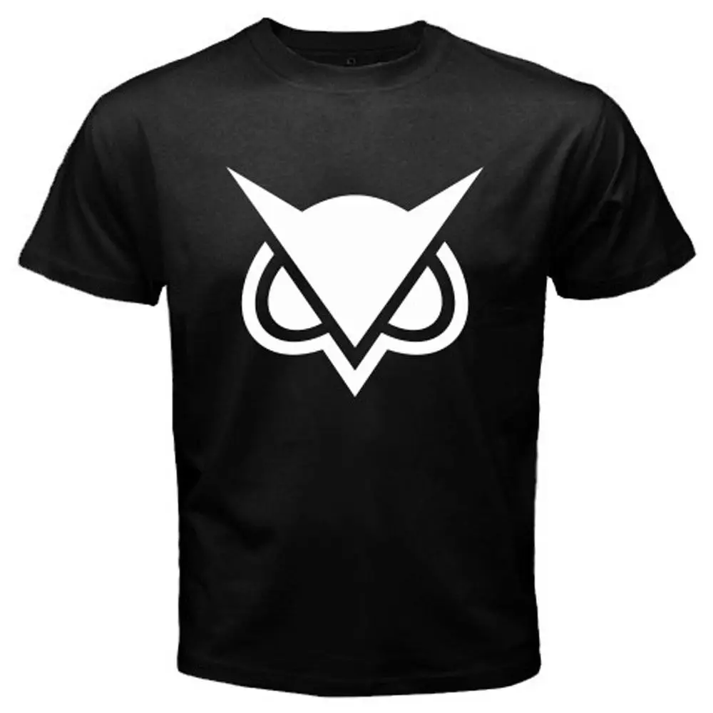Новая игровая Футболка Vanoss с логотипом совы Мужская черная футболка знаменитого