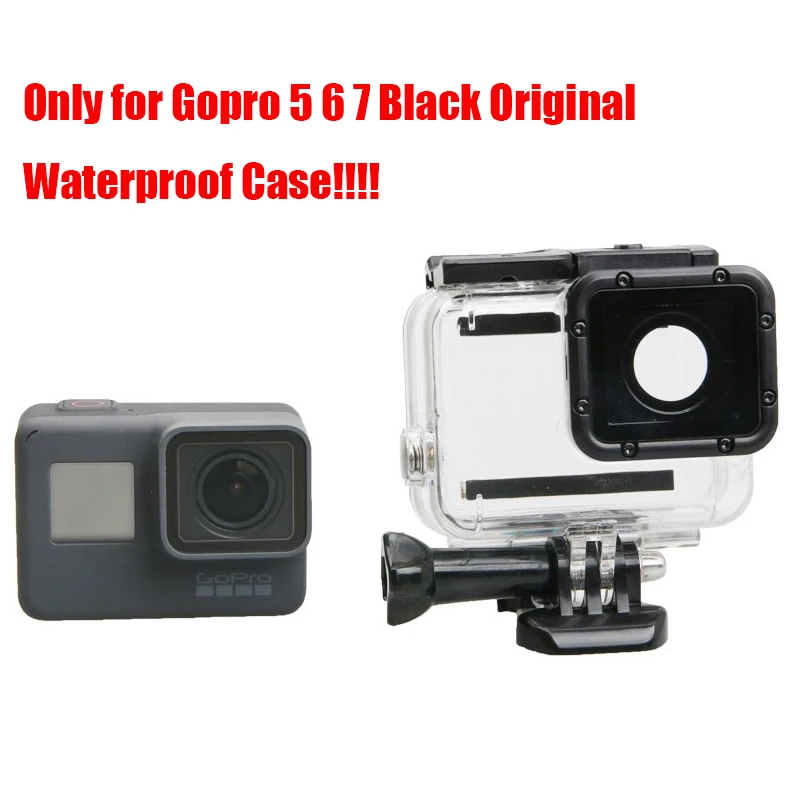 Для Gopro фильтр Close UP+ 16 Макро+ 58 мм переходное кольцо Filtors для Go Pro Hero 5 6 7 черный водостойкий Ca аксессуары