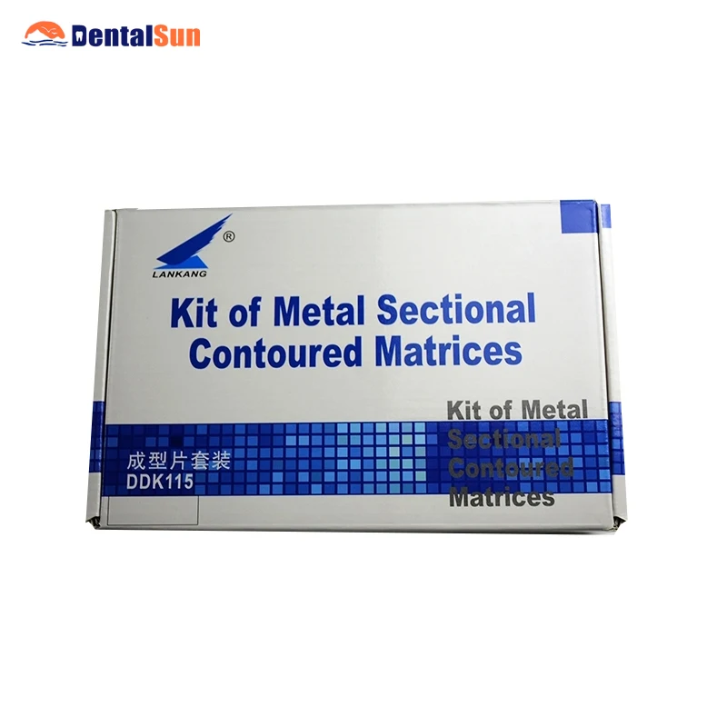 

Dental Kit of Metal Sectional Contoured Matrices Sectional Matrix System