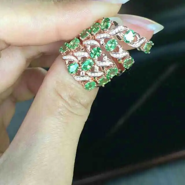 Кольцо из натурального камня серебро 925 пробы | Украшения и аксессуары