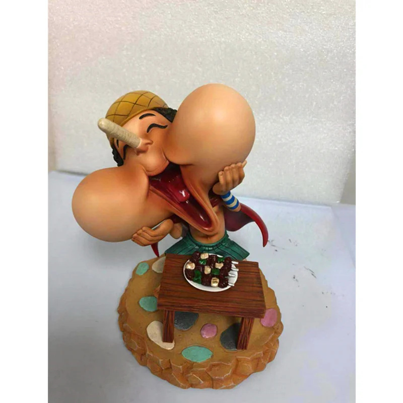 Одна штука соломенная шляпа Пираты счастье Usopp не закрывает рот ПВХ фигурка