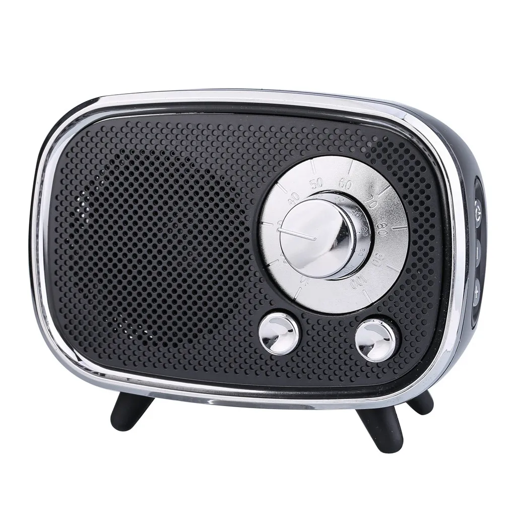Портативный беспроводной мини-динамик USB радио Fm Bluetooth громкая связь поддержка