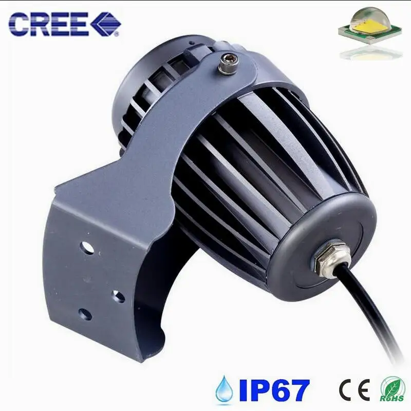 3 Вт 10 CREE COB Светодиодные прожекторы Открытый 85-265 в новый стиль водонепроницаемый