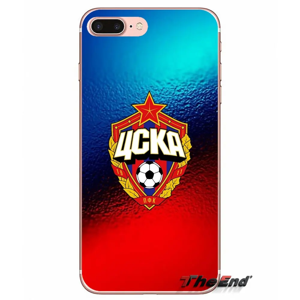 Мягкие прозрачные чехлы обложки ЦСКА для iPhone X 4 4S 5 5S 5C SE 6 6S 7 8 плюс samsung Galaxy J1 J3 J5 J7 A3 A5 - Цвет: images 6