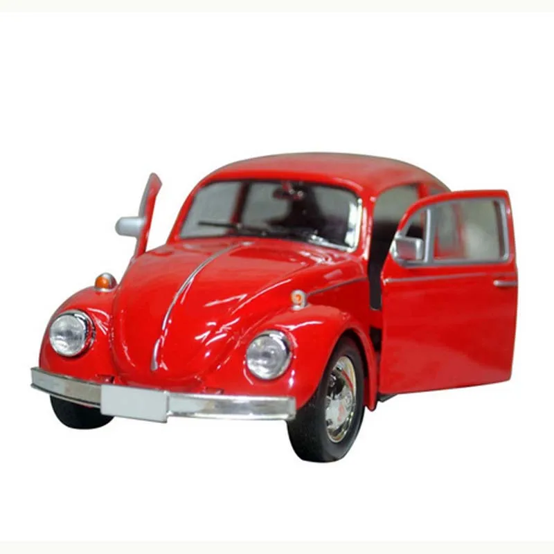 Красный Новые поступления, винтажная модель автомобиля faroot Beetle Diecast, игрушка для детей, подарок, Декор, милые фигурки - Цвет: Красный