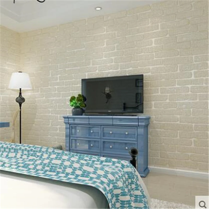 Высококачественный современный простой китайский кирпич нетканый фон для