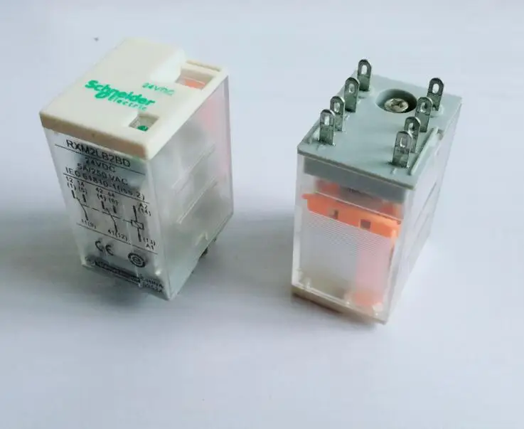 Реле промежуточное RXM2LB2BD RXM2LB2P7 реле с основанием 8 контактов 12 В постоянного тока