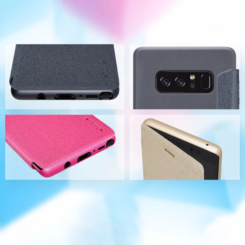 For Samsung Galaxy Note 8 Case New Leather Phone Cases S8 Plus Cover In Stock From Factory |