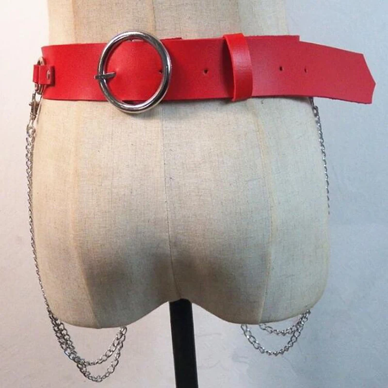 Подвязки в стиле Харадзюку регулируемые кожаные портупеи для ног бондаж женщин