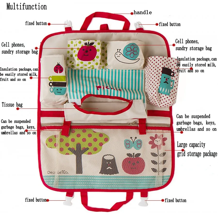 Лидер продаж 2017 многофункциональная складная сумка из ткани Оксфорд для