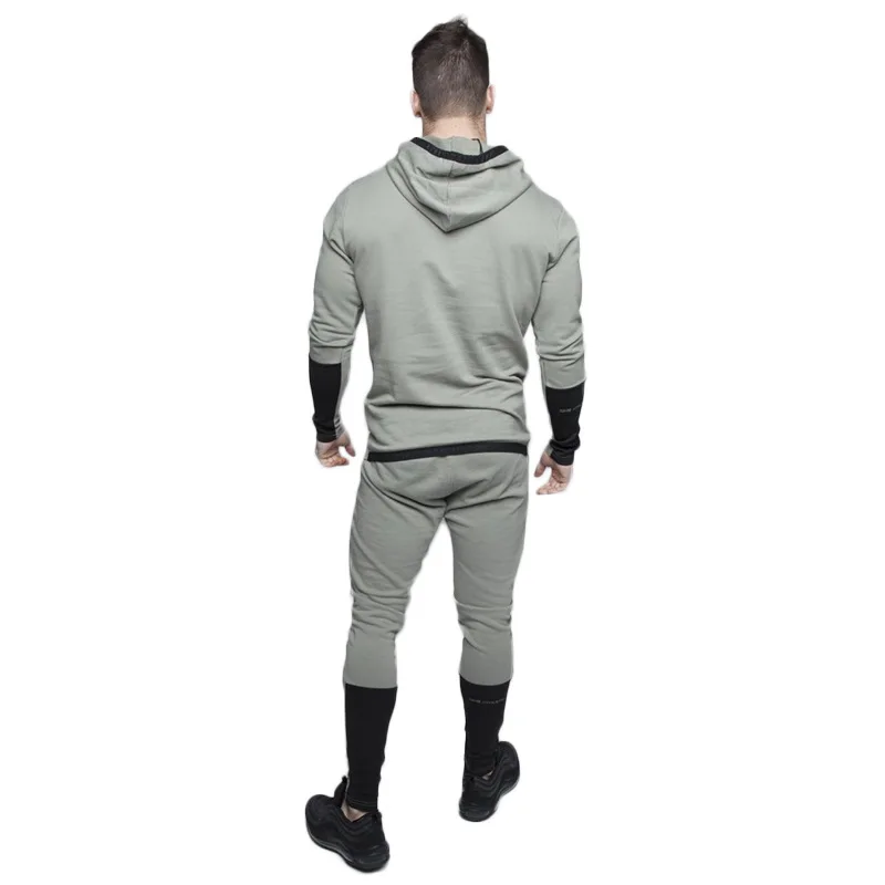 Новые мужские повседневные толстовки фитнес бренд Мужская одежда Camisetas спортивные костюмы мужская футболка для бодибилдинга мышцы с капюшоном куртки