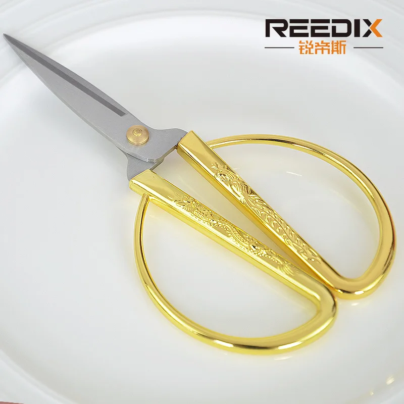 Бытовые Дракон император сплав нержавеющая сталь ножницы Ленточные офисные