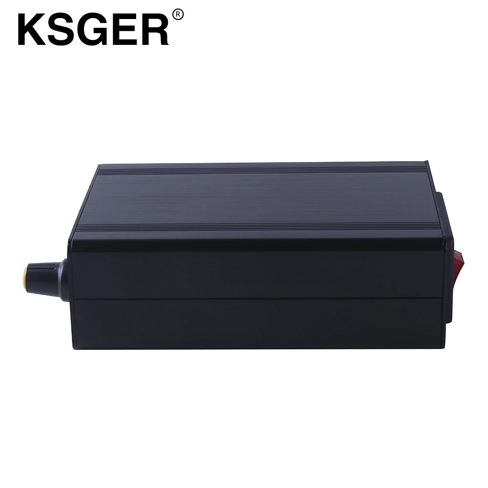 Цифровая паяльная станция KSGER MINI T12 STC металлическая крышка источника питания 96 Вт