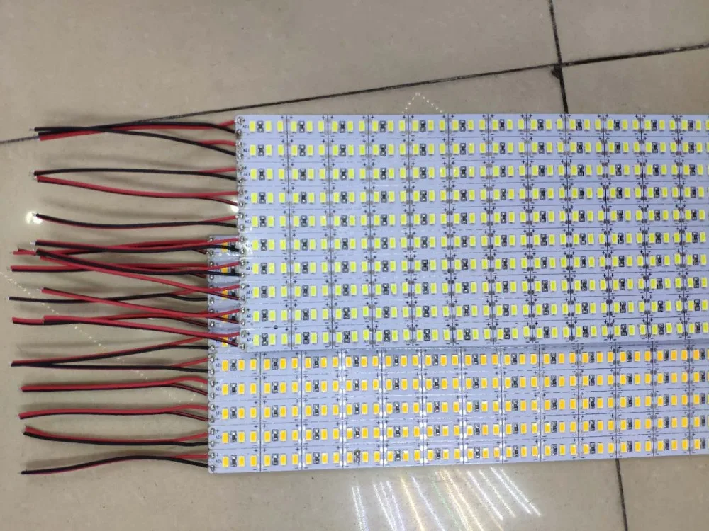 10 шт.* 50 см с фабрики DC 12 В Однорядный 72 SMD 5630 Светодиодный жесткий светодиодный бар свет суперяркость
