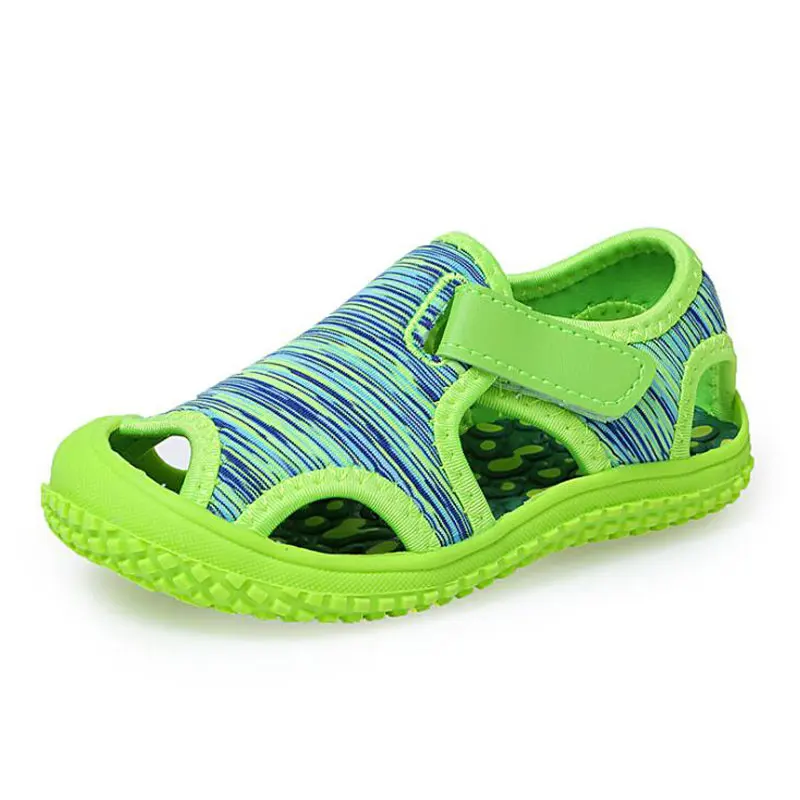 new children camouflage soft sandals summer girls toe protect baby shoes boys bottom non-slip fashion sports beach | Детская одежда и