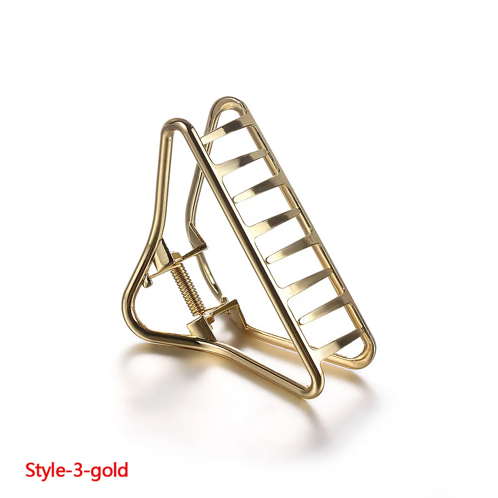Gold 03 1 шт. Стильные Металлические в форме сердца женские заколки для волос простые женские элегантные шпильки заколка Инструменты для укладки волос аксессуары - Цвет: Gold 03