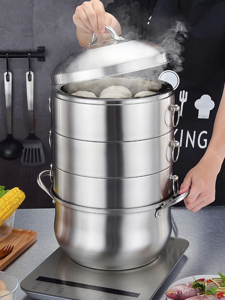 Отпариватель бытовой съемный из нержавеющей стали 304|Кастрюли| |