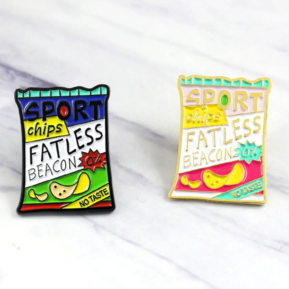 Милая мультяшная Картофельная брошка картофель фри капельная бижутерия