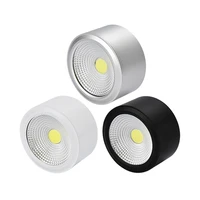 dimmable 15w10w7w cob led down lights surface mounted cob led ceiling light warm cold white ac110vac220vac230v