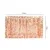 rose gold 1 шт Розовое золото бахрома Юбка для стола Фольга мишура Юбка для стола для дождя на день рождения выпускник Свадебные Юбилей Nursary стол Декор - Цвет: rose gold