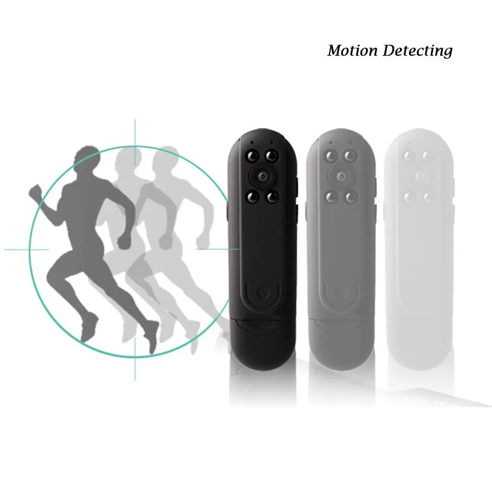 Мини камера ночного видения 1080P Датчик движения тела видеокамера ультра