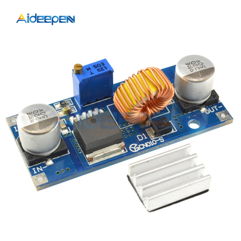 XL4015 5A DC to CC CV Lithium Battery Step Down Charging Board LED Power Converter Charger Module 5V-32V 0.8V-30V | Строительство и