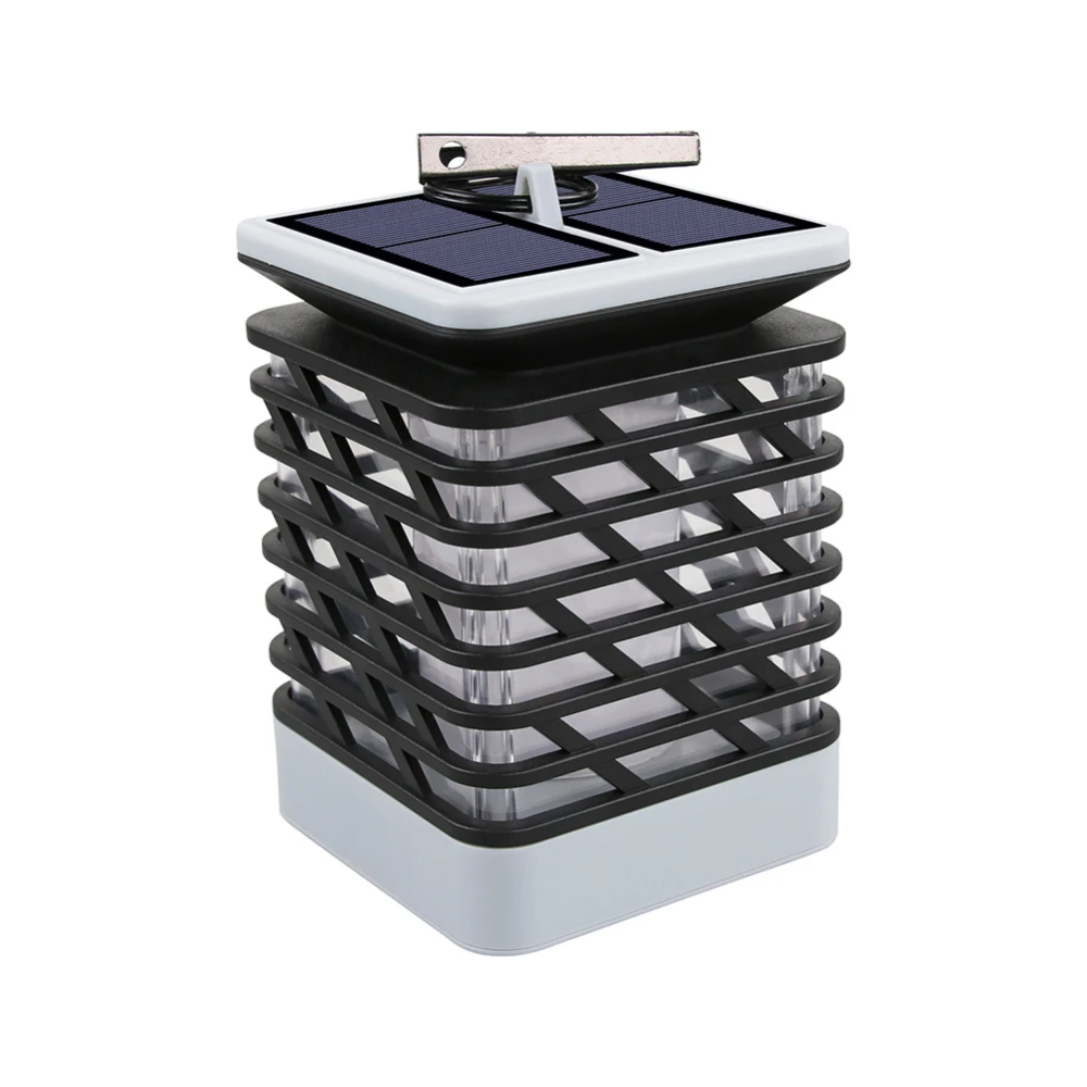LED Solar Hanging lanterns light Waterproof Solar LED Flame Light Blinking Lawn Lamp outdoor garden decoration lighting ip65
