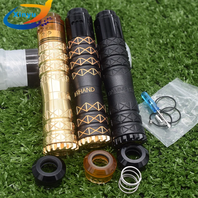 HAMMERHAND mod QP KALI RDA Fatality kit 18650 батарея 25 мм латунный механический испаритель Tower Mech Mod