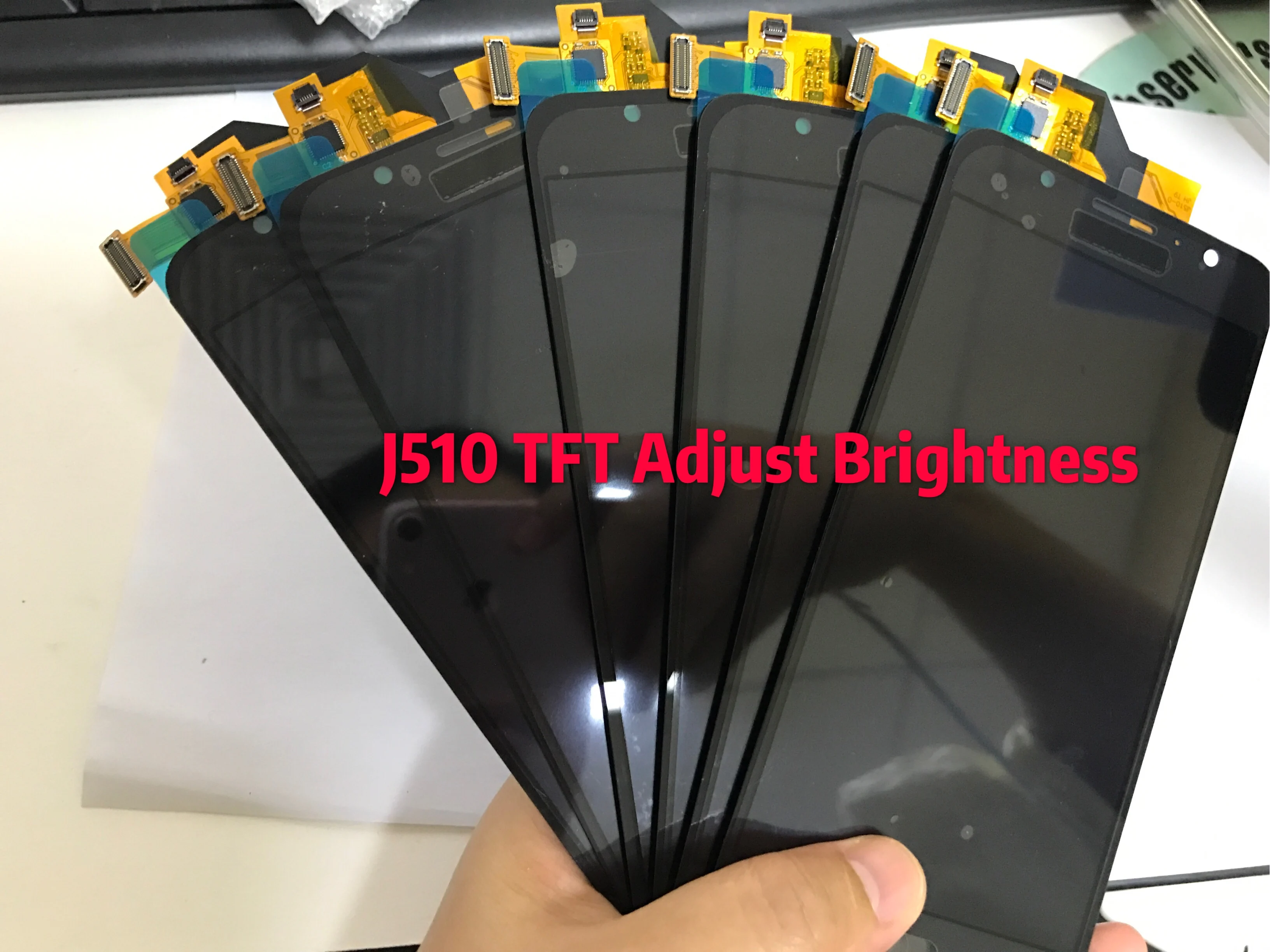 Оптовая цена 10 шт./лот AAA TFT регулировка света ЖК дисплей Pantalla для Samsung Galaxy J5 2016 j510 с