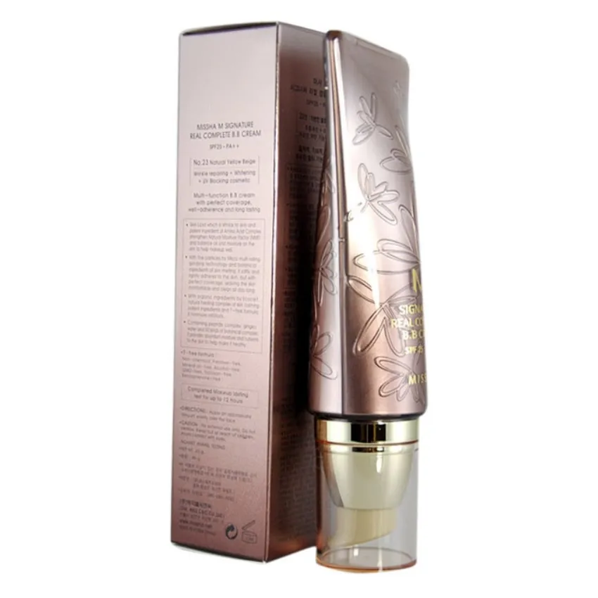 1 шт. оригинальный MISSHA M фирменный настоящий полный BB крем SPF25 PA + 45 г (21 # 23 #) CC основа