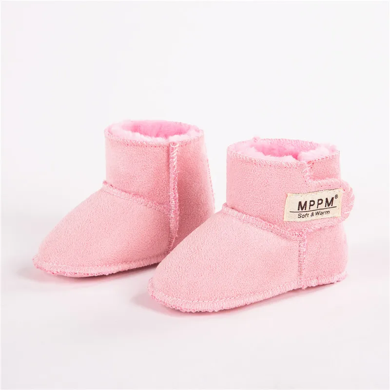 MPPM/зимние детские ботинки; обувь для малышей - Цвет: pink