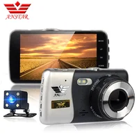 ANSTAR NEW Car DVR Dual Lens 4 Inch Car Camera Full HD 1080P Parking Monitor Night Vision Dash Cam Video Recorder Dash Camera