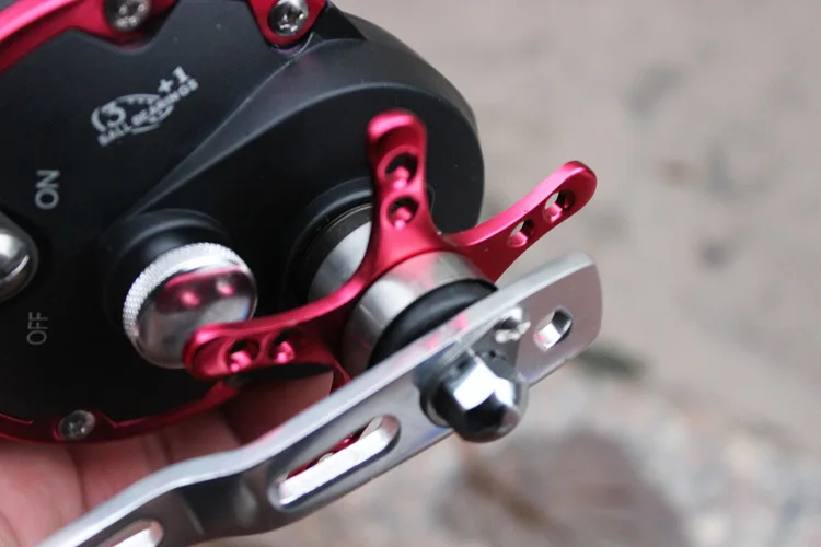 Катушка для рыбалки лодки катушка троллинга большая игровая литая соленой воды