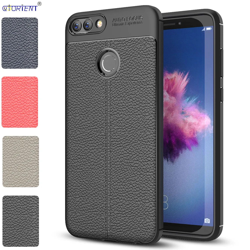Матовый чехол для Huawei P Smart Женский Мягкий силиконовый бампер с рисунком FIG LX1 L11 L31