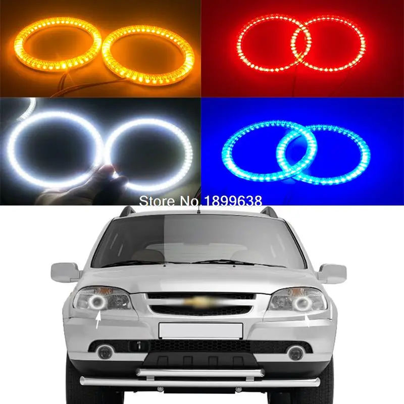 Супер яркие красные синие желтые белые 3528 smd led Ангельские Глазки кольца для