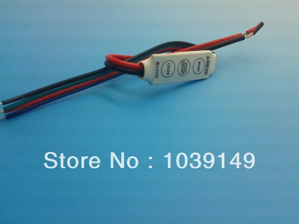 Вход постоянного тока 8 ~ 16 В Контроллер RGB для светодиодного освещения с 3